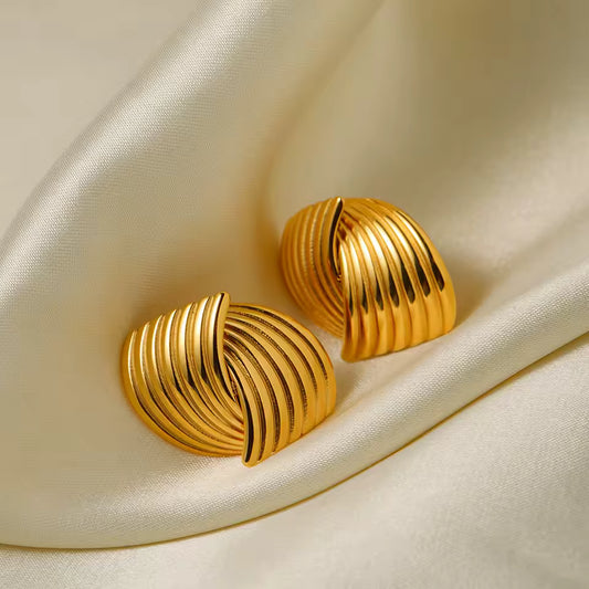 MILLE-FEUILLE EARRINGS