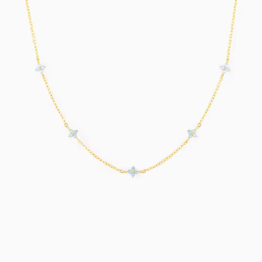 BABY BLUE NECKLACE