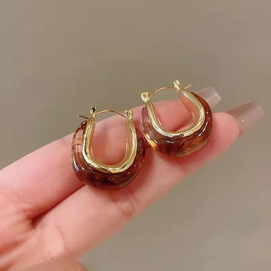CHAMPAGNE BLOOD HOOPS